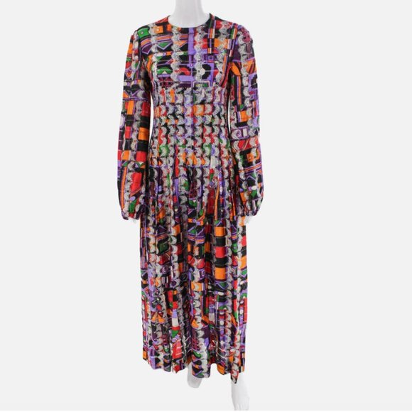 Vintage Pierre Cardin maxi multi psychadelic dress - Picture 8 of 8